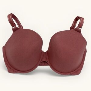 Fruit of the Loom XL Cotton Blend Bra Rust Terracotta